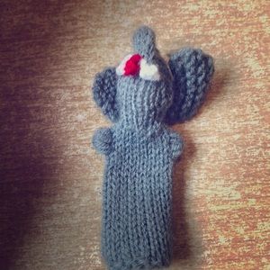 Elephant finger puppet?